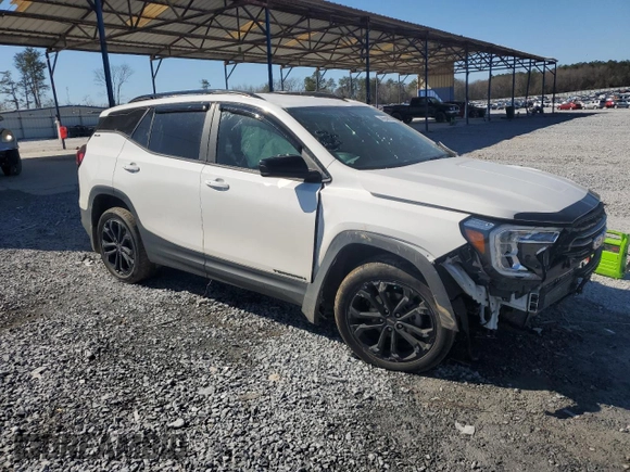 2022 GMC Terrain SLE z VIN 3GKALMEV7NL233993, wystawiony jako Copart lot #46848935 z przebiegiem 71 915 mil mil oraz Szkoda całkowita • Salvage title. Historia ofert i sprzedaży dostępna na DreamBid. Obrazek 4.