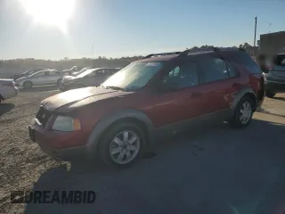 2005 Ford Freestyle SE with VIN 1FMZK04125GA07000, listed as a Copart auction lot 77009554 with 145,858 mi miles and Salvage Title. Bid and sale history available at carsss.com. Image 1.