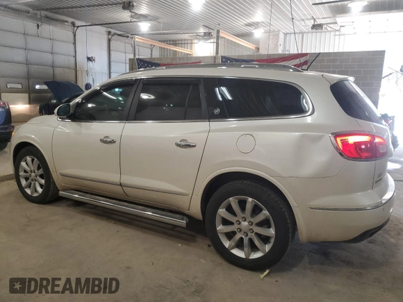 2014 Buick Enclave Premium with VIN 5GAKVCKD3EJ304535, listed as a Copart auction lot 50314465 with 167,773 mi miles and Salvage Title. Bid and sale history available at DreamBid. Image 2.
