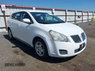2009 Pontiac Vibe w/1SB with VIN 5Y2SP67029Z419912, listed as a IAAI auction lot 42040832 with 125,866 mi miles. Bid and sale history available at carsss.com. Image 1.