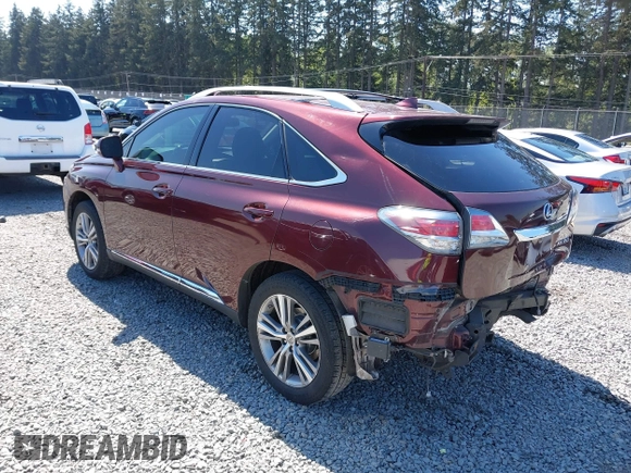 2015 Lexus RX 350 with VIN 2T2BK1BA0FC290068, listed as a IAAI auction lot 42173248 with 158,387 mi miles and . Bid and sale history available at DreamBid. Image 3.