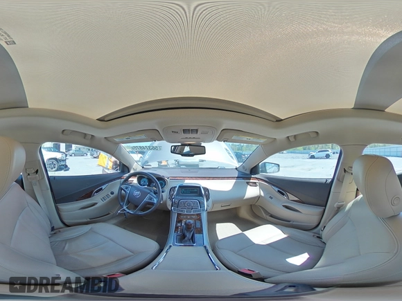 2012 Buick LaCrosse Leather with VIN 1G4GC5E34CF166430, listed as a Copart auction lot 56374875 with 31,334 mi miles and Salvage title. Bid and sale history available at DreamBid. Image 14.