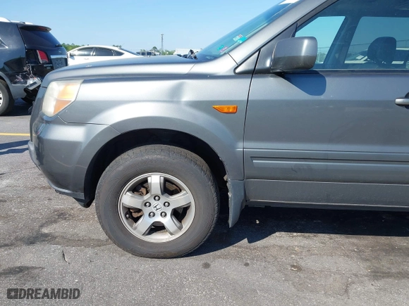 2008 Honda Pilot EX-L with VIN 5FNYF18598B057446, listed as a IAAI auction lot 42063418 with 181,749 mi miles. Bid and sale history available at carsss.com. Image 16.