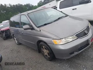 2000 Honda Odyssey EX z VIN 2HKRL1874YH626705, wystawiony jako IAAI lot #42159356 z przebiegiem 272 635 mil mil oraz . Historia ofert i sprzedaży dostępna na DreamBid. Obrazek 1.