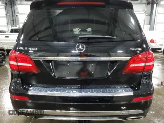 2017 Mercedes-Benz GLS with VIN 4JGDF6EE9HA989523, listed as a Copart auction lot 71134162 with 106,439 mi miles. Bid and sale history available at carsss.com. Image 6.