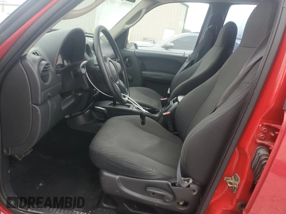 2003 Jeep Liberty Sport with VIN 1J4GL48K53W515414, listed as a Copart auction lot 47820045 with 142,002 mi miles and Salvage Title. Bid and sale history available at DreamBid. Image 7.