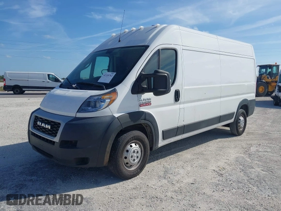 2020 Ram ProMaster Cargo with VIN 3C6TRVDGXLE110970, listed as a IAAI auction lot 42109762 with 71,539 mi miles and . Bid and sale history available at carsss.com. Image 17.