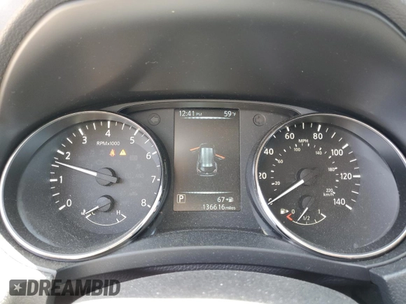 2017 Nissan Rogue SV z VIN KNMAT2MV5HP543165, wystawiony jako Copart lot #53532745 z przebiegiem 136 616 mil mil oraz Szkoda całkowita • Salvage title. Historia ofert i sprzedaży dostępna na DreamBid. Obrazek 9.