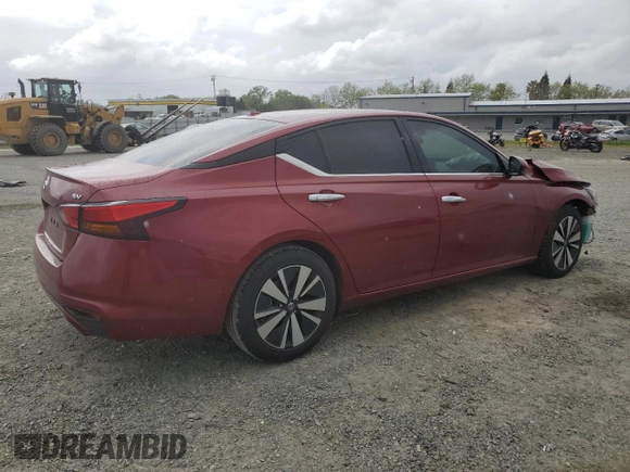 2020 Nissan Altima 2.5 SV with VIN 1N4BL4DV3LC258583, listed as a Copart auction lot 51017675 with 53,420 mi miles and Salvage Title. Bid and sale history available at carsss.com. Image 3.