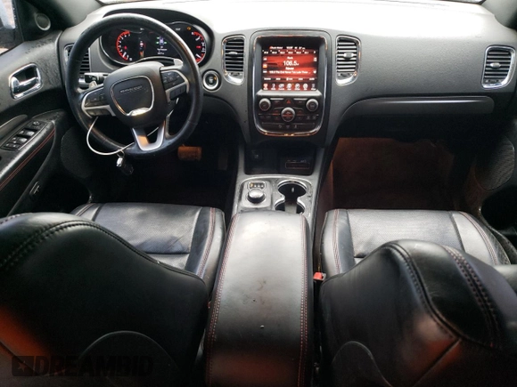 2015 Dodge Durango R/T with VIN 1C4SDHCT9FC689464, listed as a Copart auction lot 50212545 with 180,177 mi miles and Clean Title. Bid and sale history available at DreamBid. Image 8.