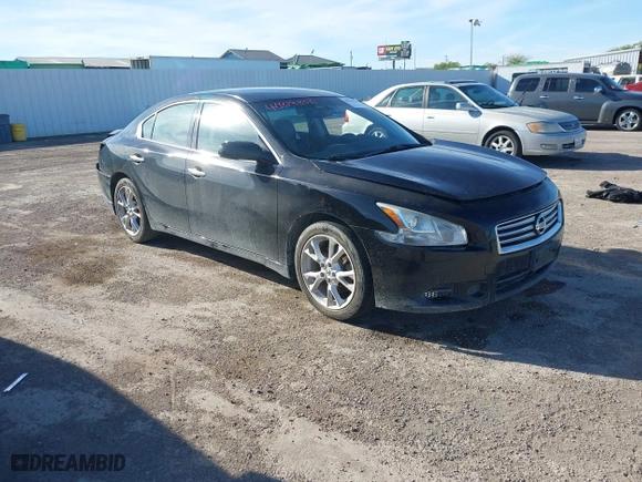 2012 Nissan Maxima 3.5 SV with VIN 1N4AA5AP1CC865594, listed as a IAAI auction lot 40819806 with 225,464 mi miles. Bid and sale history available at carsss.com. Image 1.