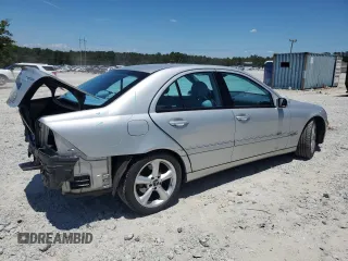 2004 Mercedes-Benz C 230 Kompressor with VIN WDBRF40J14A646877, listed as a Copart auction lot 64629375 with 62,521 mi miles and Salvage title. Bid and sale history available at DreamBid. Image 3.