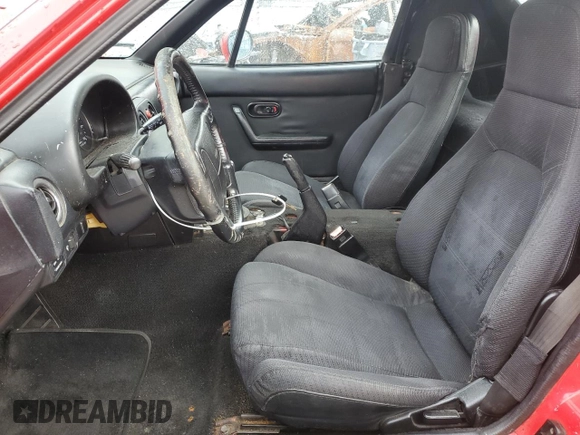 1990 Mazda MX-5 Miata with VIN JM1NA3512L0125981, listed as a Copart auction lot 52803875 with 218,423 mi miles and Clean title. Bid and sale history available at DreamBid. Image 7.