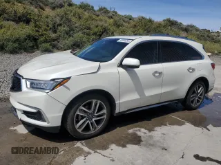 2017 Acura MDX Advance z VIN 5FRYD4H97HB024079, wystawiony jako Copart lot #56906295 z przebiegiem 93 785 mil mil oraz Szkoda całkowita • Salvage title. Historia ofert i sprzedaży dostępna na DreamBid. Obrazek 1.