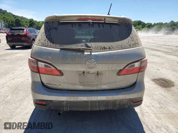 2012 Mazda 5 Touring with VIN JM1CW2CL2C0141959, listed as a Copart auction lot 61286614 with 171,189 mi miles and Salvage Title. Bid and sale history available at DreamBid. Image 6.