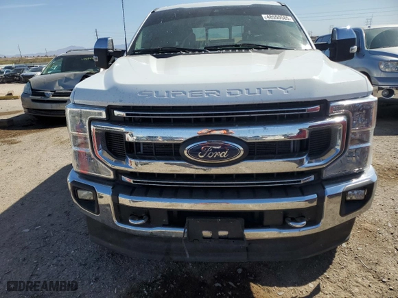 2022 Ford Super Duty F-350 SRW XL with VIN 1FT8W3BT0NED22013, listed as a Copart auction lot 48550585 with NaN miles and Salvage Title. Bid and sale history available at carsss.com. Image 5.