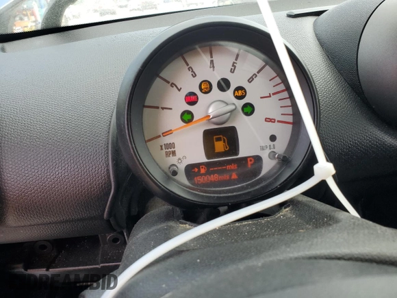 2012 MINI Countryman with VIN WMWZB3C57CWM06544, listed as a Copart auction lot 55838805 with 150,048 mi miles and Salvage Title. Bid and sale history available at DreamBid. Image 9.