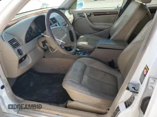 1999 Mercedes-Benz C 230/260/280/320 with VIN WDBHA24GXXA705698, listed as a Copart auction lot 54093535 with 184,453 mi miles and Clean Title. Bid and sale history available at carsss.com. Image 7.
