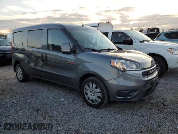 2021 Ram ProMaster City Cargo Tradesman SLT with VIN ZFBHRFBB1M6T22873, listed as a Copart auction lot 88141225 with 74,656 mi miles and Salvage Title. Bid and sale history available at carsss.com. Image 4.