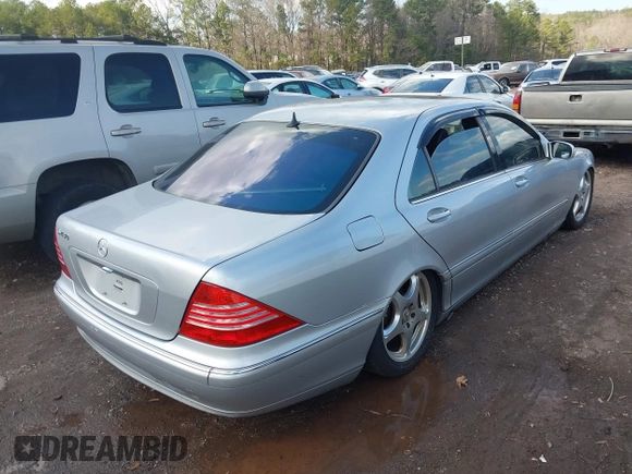 2004 Mercedes-Benz S 430 with VIN WDBNG70J04A387229, listed as a IAAI auction lot 41518986 with Not provided miles and . Bid and sale history available at DreamBid. Image 4.