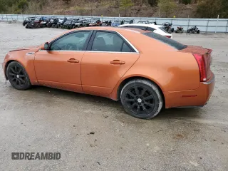 2008 Cadillac CTS AWD w/1SB with VIN 1G6DT57VX80189553, listed as a Copart auction lot 44750265 with 0 mi miles and Salvage Title. Bid and sale history available at carsss.com. Image 2.