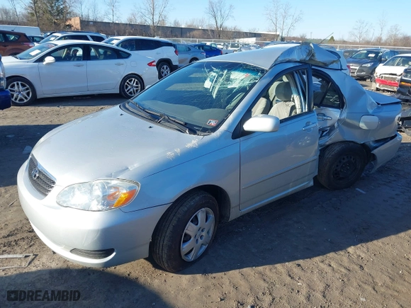 2007 Toyota Corolla CE with VIN 2T1BR32E67C848862, listed as a IAAI auction lot 41847438 with 116,842 mi miles. Bid and sale history available at carsss.com. Image 17.