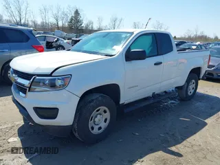 2019 Chevrolet Colorado 2WD Work Truck with VIN 1GCHSBEA3K1288703, listed as a IAAI auction lot 41975382 with 109,535 mi miles and . Bid and sale history available at DreamBid. Image 2.