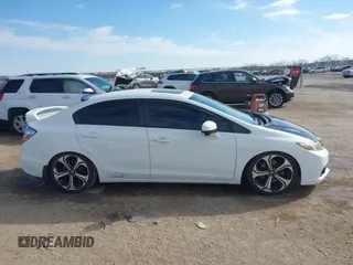 2015 Honda Civic Sedan Si with VIN 2HGFB6E53FH707773, listed as a IAAI auction lot 41427654 with 90,583 mi miles. Bid and sale history available at carsss.com. Image 13.