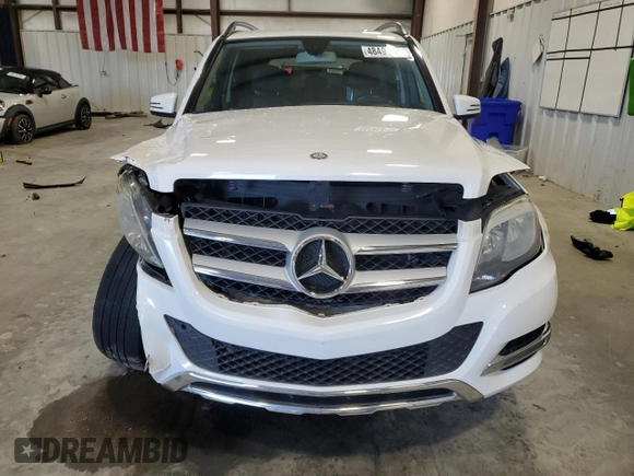 2014 Mercedes-Benz GLK 350 with VIN WDCGG5HB8EG332290, listed as a Copart auction lot 48495315 with 123,180 mi miles and Salvage Title. Bid and sale history available at carsss.com. Image 5.
