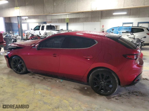 2019 Mazda Mazda3 Hatchback w/Premium Pkg with VIN JM1BPANM3K1116781, listed as a Copart auction lot 87090294 with 0 mi miles and Salvage Title. Bid and sale history available at carsss.com. Image 2.