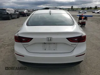 2021 Honda Insight EX with VIN 19XZE4F50ME002816, listed as a Copart auction lot 52119635 with 26,955 mi miles and Salvage Title. Bid and sale history available at carsss.com. Image 6.