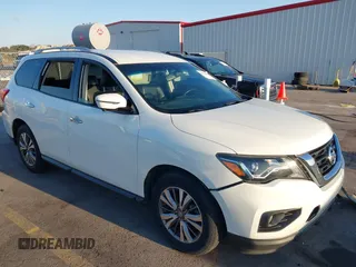 2019 Nissan Pathfinder SV z VIN 5N1DR2MN1KC603612, wystawiony jako IAAI lot #40720148 z przebiegiem 98 571 mil mil oraz . Historia ofert i sprzedaży dostępna na DreamBid. Obrazek 1.