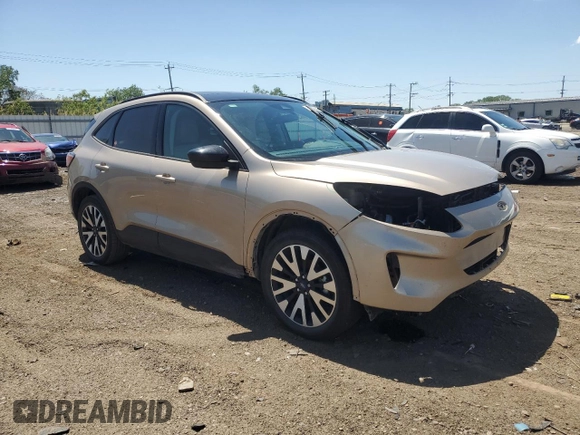 2020 Ford Escape SE Sport Hybrid z VIN 1FMCU9BZ7LUB14362, wystawiony jako Copart lot #57302285 z przebiegiem 103 337 mil mil oraz Szkoda całkowita • Salvage title. Historia ofert i sprzedaży dostępna na DreamBid. Obrazek 4.