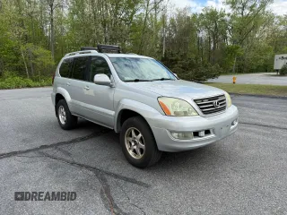 2006 Lexus GX 470 z VIN JTJBT20X860111393, wystawiony jako Copart lot #56594095 z przebiegiem 247 572 mil mil oraz Tytuł czysty. Historia ofert i sprzedaży dostępna na DreamBid. Obrazek 1.
