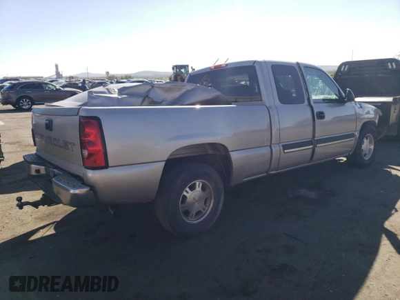 2004 Chevrolet Silverado 1500 Work Truck with VIN 1GCEC19VX4E383570, listed as a Copart auction lot 72264064 with 0 mi miles and Salvage Title. Bid and sale history available at carsss.com. Image 3.