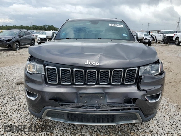 2017 Jeep Grand Cherokee Limited with VIN 1C4RJEBG1HC676964, listed as a Copart auction lot 51215255 with 110,299 mi miles and Salvage Title. Bid and sale history available at carsss.com. Image 5.
