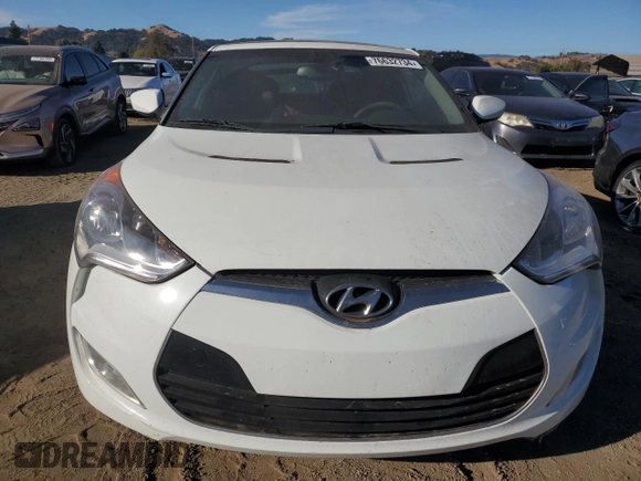 2012 Hyundai Veloster w/Gray Int with VIN KMHTC6AD5CU054055, listed as a Copart auction lot 76632734 with 151,489 mi miles and Clean title. Bid and sale history available at DreamBid. Image 5.