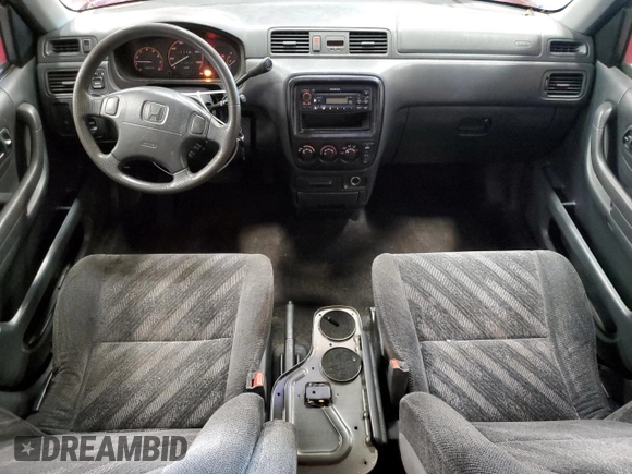 2001 Honda CR-V EX with VIN JHLRD18681C023085, listed as a Copart auction lot 72247694 with 212,620 mi miles and Salvage Title. Bid and sale history available at carsss.com. Image 8.