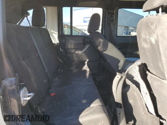 2018 Jeep Wrangler JK Unlimited Sport S with VIN 1C4BJWDG7JL909899, listed as a Copart auction lot 85688244 with 109,594 mi miles and Salvage Title. Bid and sale history available at carsss.com. Image 11.