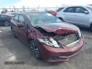 2015 Honda Civic EX with VIN 2HGFB2F86FH507438, listed as a IAAI auction lot 41763248 with 149,860 mi miles and . Bid and sale history available at carsss.com. Image 6.
