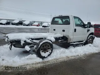 2008 Ford F-350 XL with VIN 1FDSF34518ED31999, listed as a Copart auction lot 43069015 with 274,981 mi miles and Salvage Title. Bid and sale history available at DreamBid. Image 3.