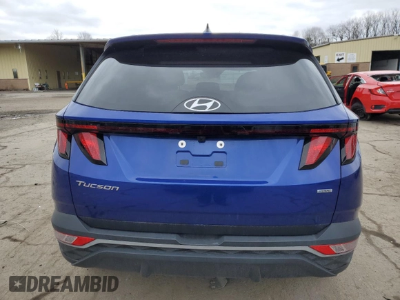 2024 Hyundai Tucson SEL with VIN 5NMJBCDE8RH294685, listed as a Copart auction lot 41420605 with 5,127 mi miles and Non Repairable. Bid and sale history available at carsss.com. Image 6.