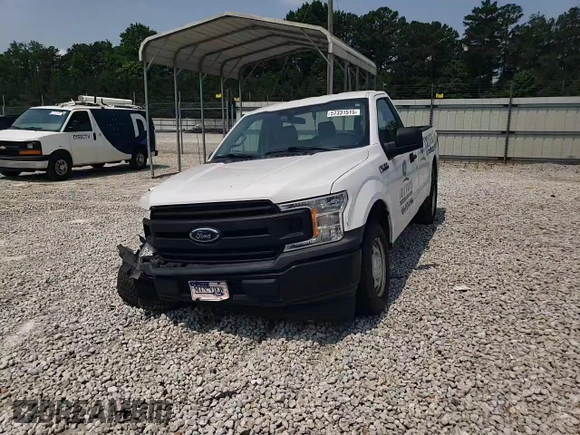 2019 Ford F-150 XL with VIN 1FTMF1CB9KKE43869, listed as a Copart auction lot 57331515 with 164,061 mi miles and Salvage title. Bid and sale history available at DreamBid. Image 13.