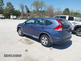 2014 Honda CR-V LX with VIN 2HKRM3H36EH555640, listed as a IAAI auction lot 41870403 with 214,882 mi miles. Bid and sale history available at carsss.com. Image 3.