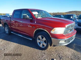 2009 Dodge 1500 SLT with VIN 1D3HV13T99S718137, listed as a IAAI auction lot 40863172 with 159,564 mi miles. Bid and sale history available at carsss.com. Image 1.