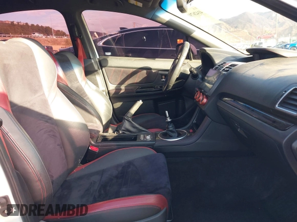 2019 Subaru WRX STI with VIN JF1VA2R61K9820260, listed as a IAAI auction lot 41426791 with 84,395 mi miles. Bid and sale history available at carsss.com. Image 5.