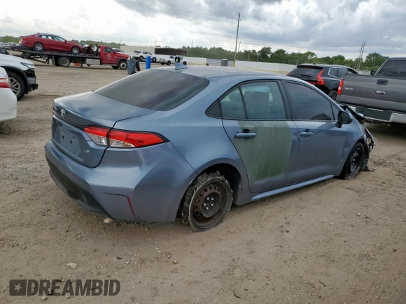2024 Toyota Corolla LE with VIN 5YFB4MDE7RP086307, listed as a Copart auction lot 62316545 with 36,091 mi miles and Clean title. Bid and sale history available at DreamBid. Image 3.