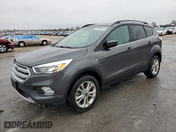 2018 Ford Escape SE with VIN 1FMCU9GD2JUA48491, listed as a Copart auction lot 51832565 with 207,422 mi miles and Salvage Title. Bid and sale history available at carsss.com. Image 1.