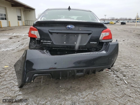 2015 Subaru WRX Premium with VIN JF1VA1D6XF9821026, listed as a Copart auction lot 43850745 with 106,830 mi miles and Salvage Title. Bid and sale history available at carsss.com. Image 6.