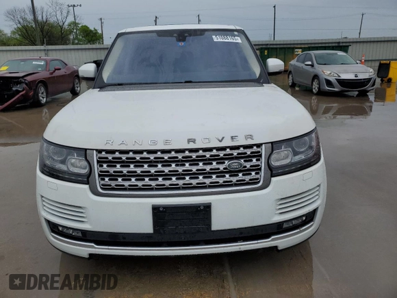 2017 Land Rover Range Rover z VIN SALGS2FEXHA320643, wystawiony jako Copart lot #51088165 z przebiegiem 73 908 mil mil oraz Czysty tytuł • Clean title. Historia ofert i sprzedaży dostępna na DreamBid. Obrazek 5.